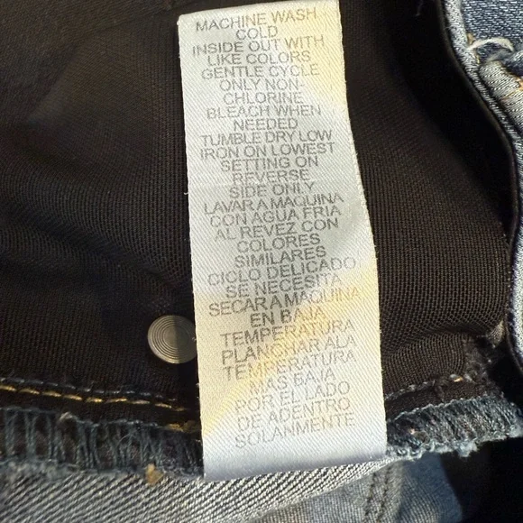 Democracy Blue Straight Leg Jeans - Picture 5 of 5